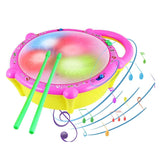 Musical Light Sound Flash Drum with Sticks for Kids