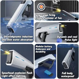 Electric Fierce Battle Glow Water Shooting Gun