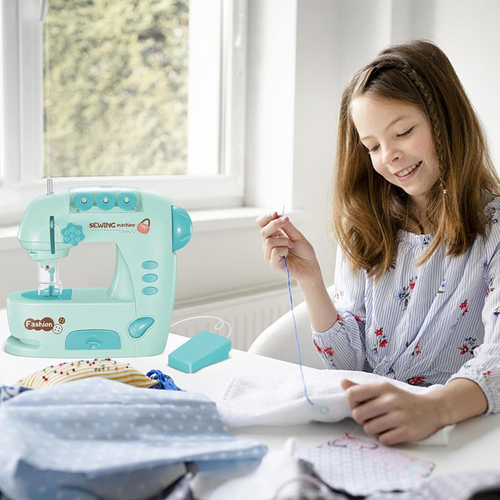 Educational Sewing Machine Toy for Kids | Mini DIY Craft Kit