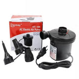 Electric Air Pump for Inflatables – Rapid Inflator/Deflator with 3 Nozzles