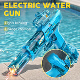 Electric Automatic Water Gun for Kids – Rechargeable Water Blaster