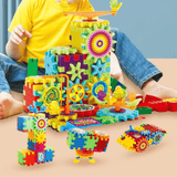 Electric Building Block Gear Toy (53/83 Pcs)