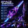 Electric Gyro Light Sword with Spinning LED Action Blade