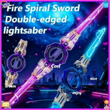 Electric Gyro Light Sword with Spinning LED Action Blade