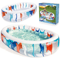 BESTWAY Family Paddling Pool 7.6ft | Large Inflatable Pool