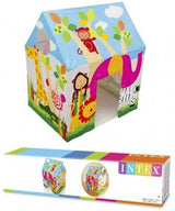 Intex Jungle Fun Cottage Play Tent for Kids – Pop-Up Wendy House