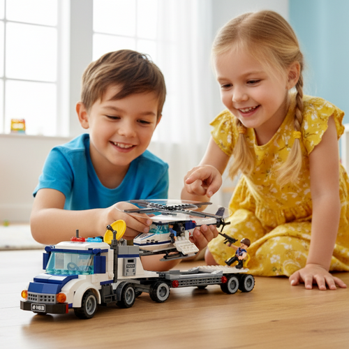 COGO City Building Blocks Toy (329 Pcs) for Kids