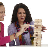 Classic Jenga Wooden Stacking Tower – 54 Pcs Board Game for Kids &amp; Adults