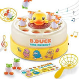 Duck Catching Game Toy with Lights & Music for Kids