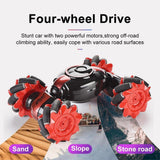GestureDrive 4WD RC Stunt Car with Hand Gesture Control