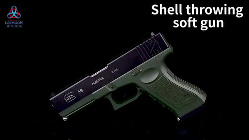 Glock Soft Bullet Gun – Shell Ejecting Foam Dart Blaster Toy for Kids