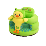 Green Duck Baby Seater – Soft Inflatable Support Seat for Babies & Toddlers