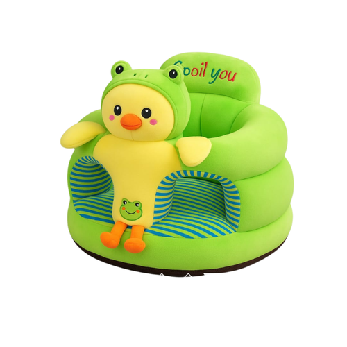Green Duck Baby Seater – Soft Inflatable Support Seat for Babies & Toddlers
