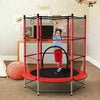 Mini Junior Round Trampoline for Kids with Enclosure Net