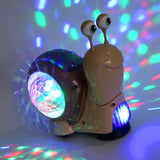 Interactive Musical Crawling Snail Toy for Kids