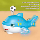 Musical Dancing Shark Toy – Electric Blowing Ball with Lights & Sound