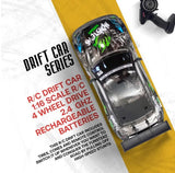 Nissan GTR PRO RC Drift Car – 1:16 Scale 4WD with Dual Battery & Tire Sets