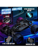 Xtreme Speed 1:14 4WD RC Off-Road Truck – 40km/h Brushless Motor