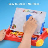 Magnetic Learning Drawing Board for Kids – Letters & Numbers Set