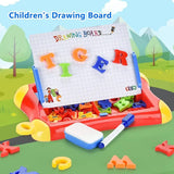 Magnetic Learning Drawing Board for Kids – Letters & Numbers Set