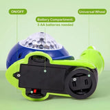 Interactive Musical Crawling Snail Toy for Kids