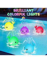 Whale Induction Spray Water Bath Toy for Toddlers
