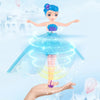 Infrared Induction Flying Fairy Doll with LED Lights | Motion Sensor Toy for Girls
