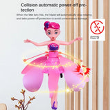 Infrared Induction Flying Fairy Doll with LED Lights | Motion Sensor Toy for Girls