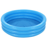 INTEX Crystal Blue Kids Pool 4ft 10in x 1ft 1in | Inflatable Splash Pool