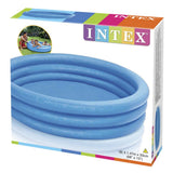 INTEX Crystal Blue Kids Pool 4ft 10in x 1ft 1in | Inflatable Splash Pool