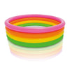 INTEX Colorful Inflatable Kids Pool 5ft 6in x 1ft 6in | Round Splash Pool