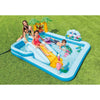 INTEX Jungle Themed Inflatable Kids Pool 8ft 5in x 7ft 1in x 2ft 9in | Splash Play Pool
