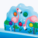 INTEX Jungle Themed Inflatable Kids Pool 8ft 5in x 7ft 1in x 2ft 9in | Splash Play Pool