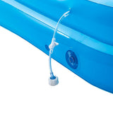 INTEX Jungle Themed Inflatable Kids Pool 8ft 5in x 7ft 1in x 2ft 9in | Splash Play Pool