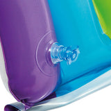 INTEX Rainbow Canopy Baby Pool 4ft 8in x 3ft 11in x 2ft 9in | Inflatable Toddler Pool with Shade