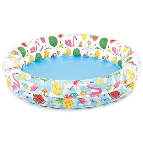 INTEX Just So Fruityful Kids Pool 4ft x 10in | Inflatable Splash Pool