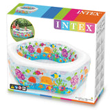INTEX Ocean Reef Kids Pool 6ft 3in x 5ft 10in x 2ft | Inflatable Family Pool
