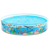 INTEX Ocean Reef Snapset Paddling Pool 8ft x 1ft 6in | No Inflate Kids Pool