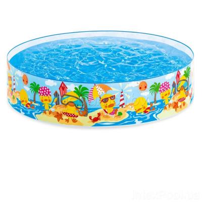 INTEX Ocean Snapset Kids Pool 4ft x 10in | Easy Setup Play Pool