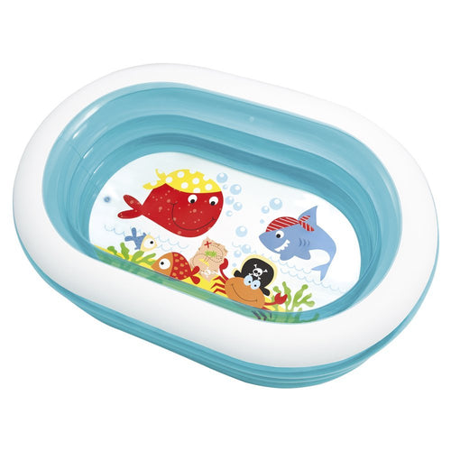 INTEX Pirate Friends Kids Pool 5ft 4in x 3ft 6in x 1ft 6in | Inflatable Play Pool
