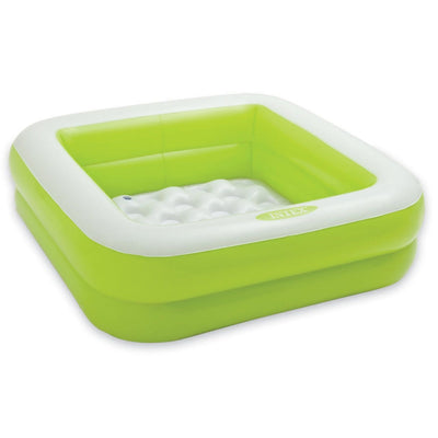 INTEX Play Box Baby Pool 2ft 10in x 2ft 10in x 9in | Inflatable Toddler Pool