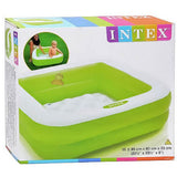 INTEX Play Box Baby Pool 2ft 10in x 2ft 10in x 9in | Inflatable Toddler Pool