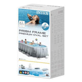 INTEX Prism Frame Oval Pool 20ft | Family Pool