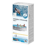 INTEX Prism Frame Pool with Filter 12ft | Pakistan