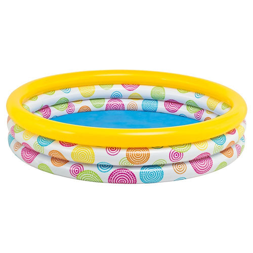 INTEX Rainbow Ombre Kids Pool 4ft 10in x 1ft 1in | Inflatable Splash Pool
