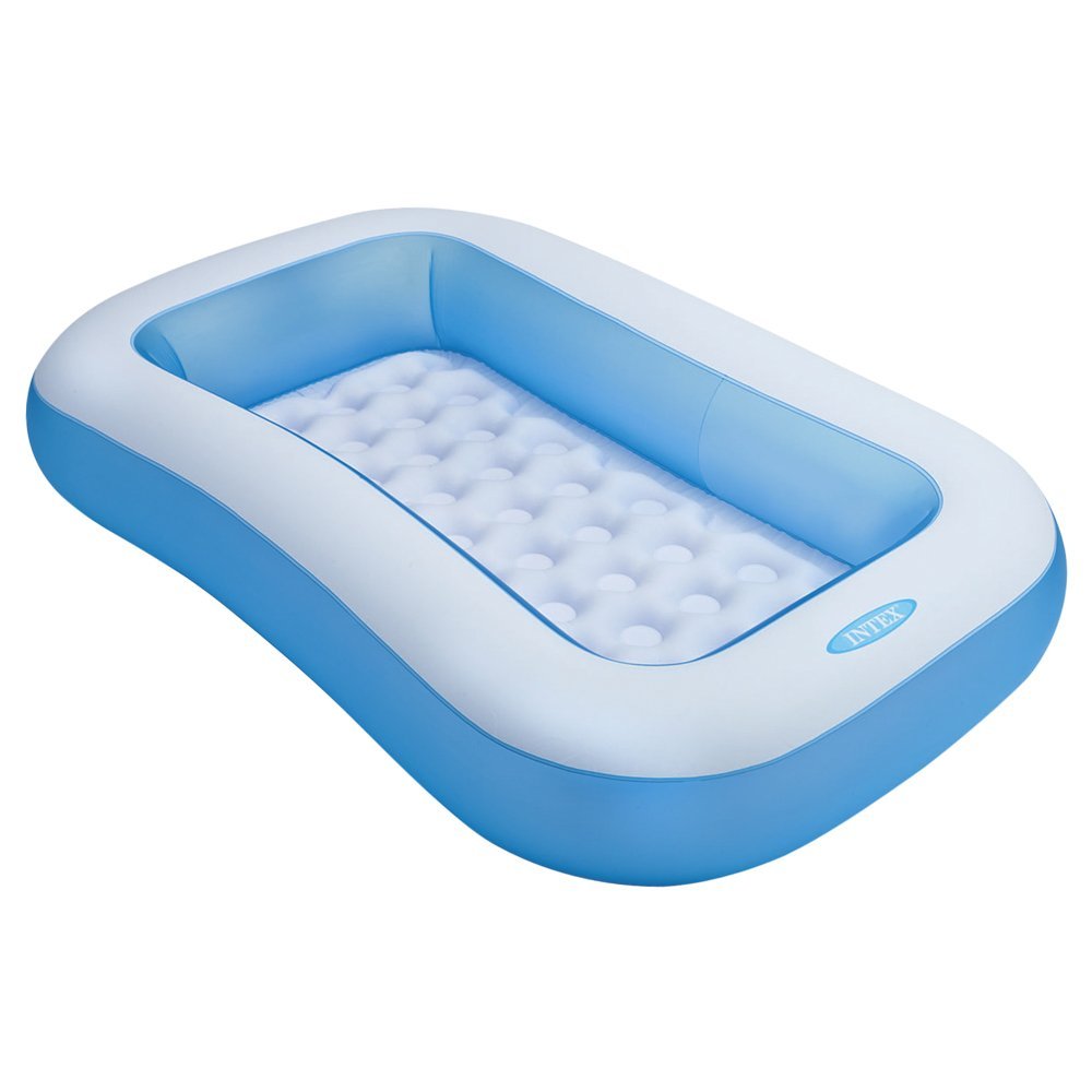 INTEX Rectangular Baby Pool 5ft 4in x 3ft 3in x 11in | Inflatable Toddler Pool
