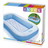 INTEX Rectangular Baby Pool 5ft 4in x 3ft 3in x 11in | Inflatable Toddler Pool
