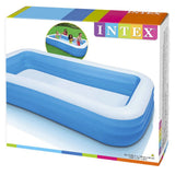 INTEX Rectangular Swim Centre Kids Pool 10ft x 6ft x 1ft 10in | Inflatable Family Pool
