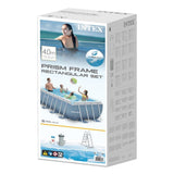 INTEX Prism Frame Rectangle Pool 13ft | Pakistan