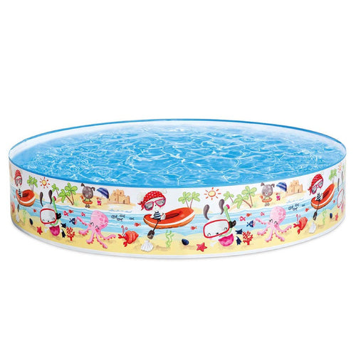 INTEX Snapset Pool Without Air 5ft x 10in | No Inflate Kids Pool